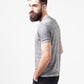 Linen T-shirt in Dolphin