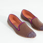 Bii Cap Toe Loafer in Rose/Eggplant