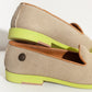 Wingtip Loafer in Lime