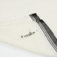 Edged Wool Scarf in Off-White