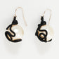 Float Bead Earring in Pearl