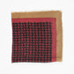 Houndstooth Square in Rouge