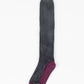 Cashmere Knit Sock in Grey
